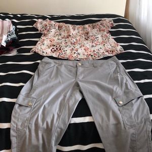 Skinny Ankle Cargo Pants